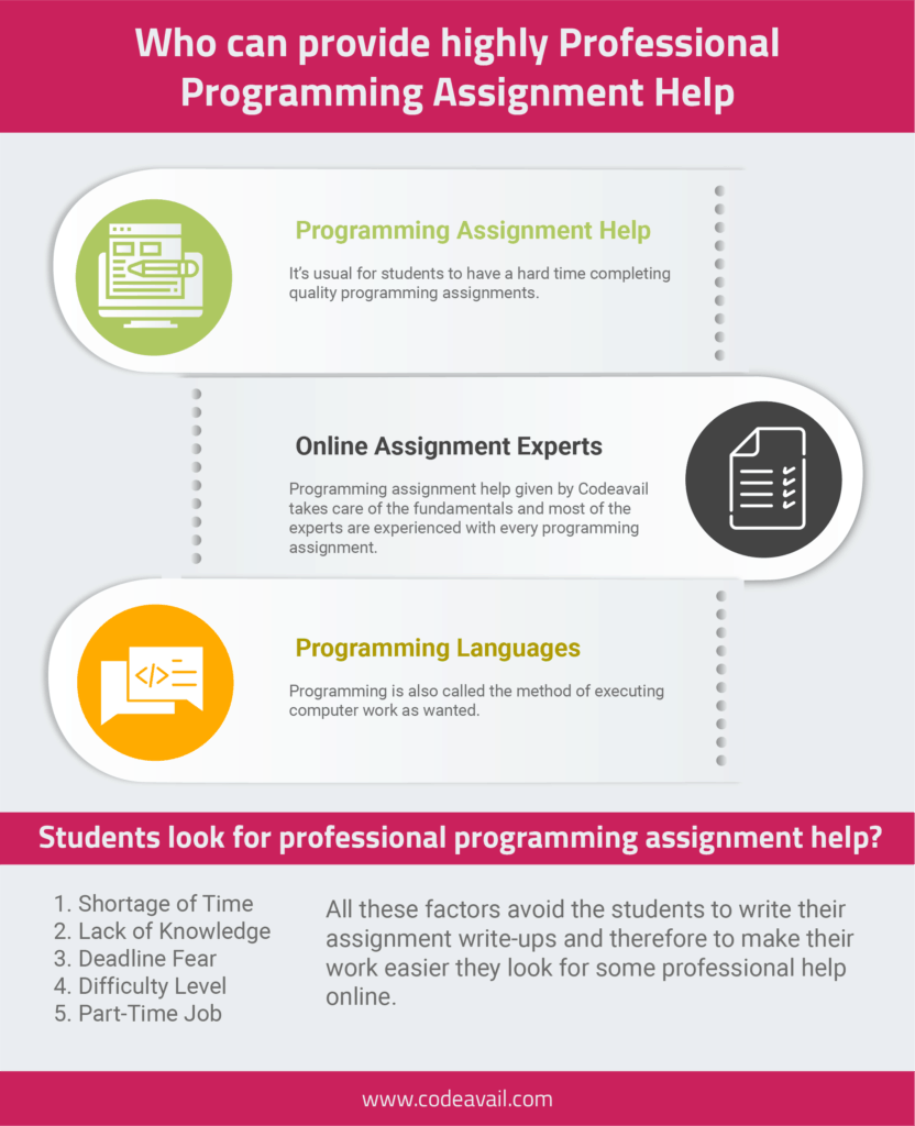 More on Programming Assignment Help