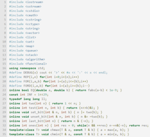 Competitive Programming Details 