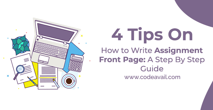 how to write assignment on laptop