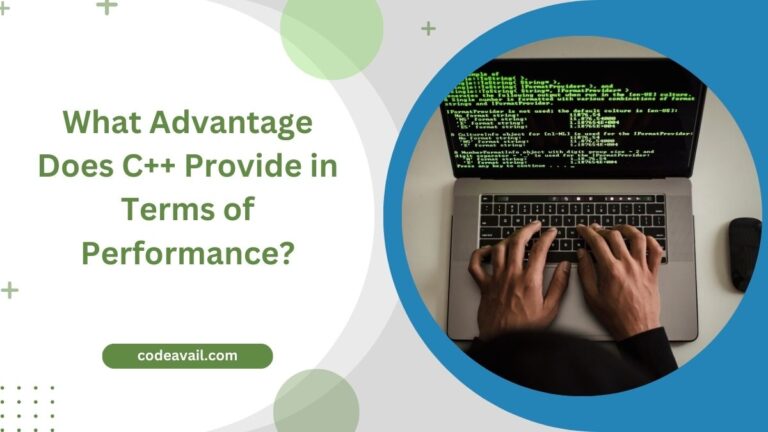 what-advantage-does-c-provide-in-terms-of-performance