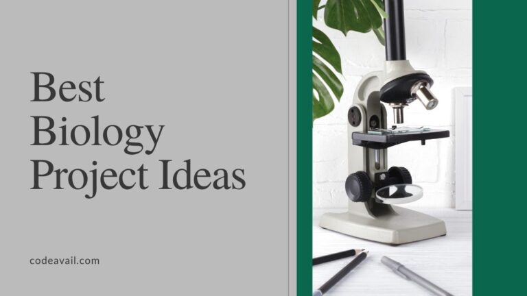 biology independent research project ideas