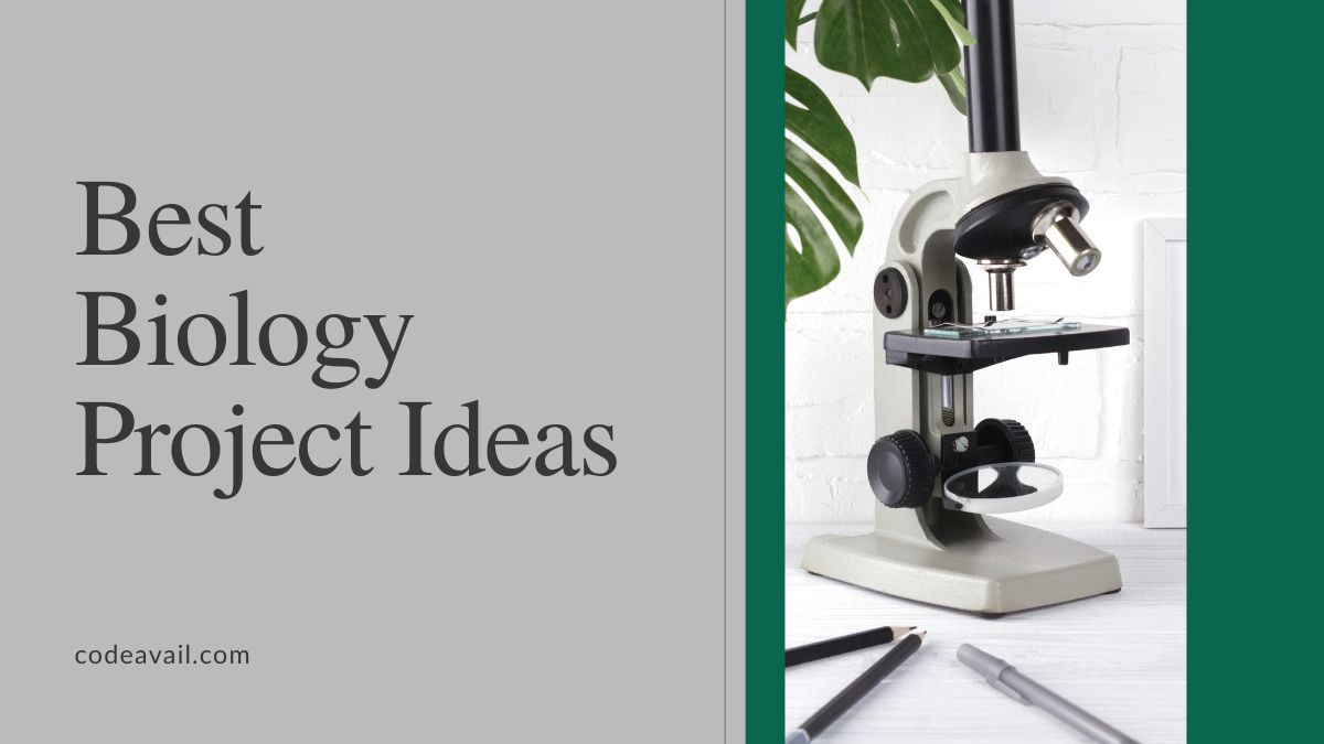 project topics for biology education