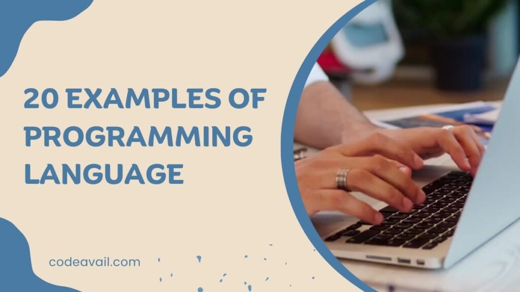 20 Examples of Programming Language