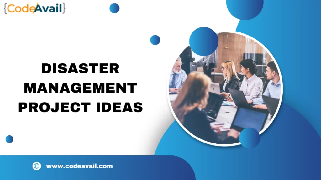 disaster management project ideas