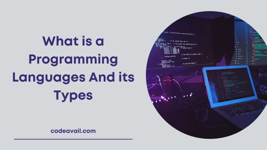 What is a Programming Language and Its Types