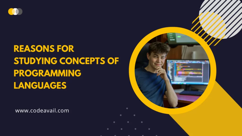 reasons for studying concepts of programming languages