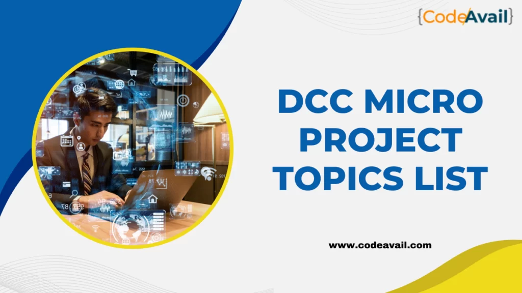 dcc micro project topics list