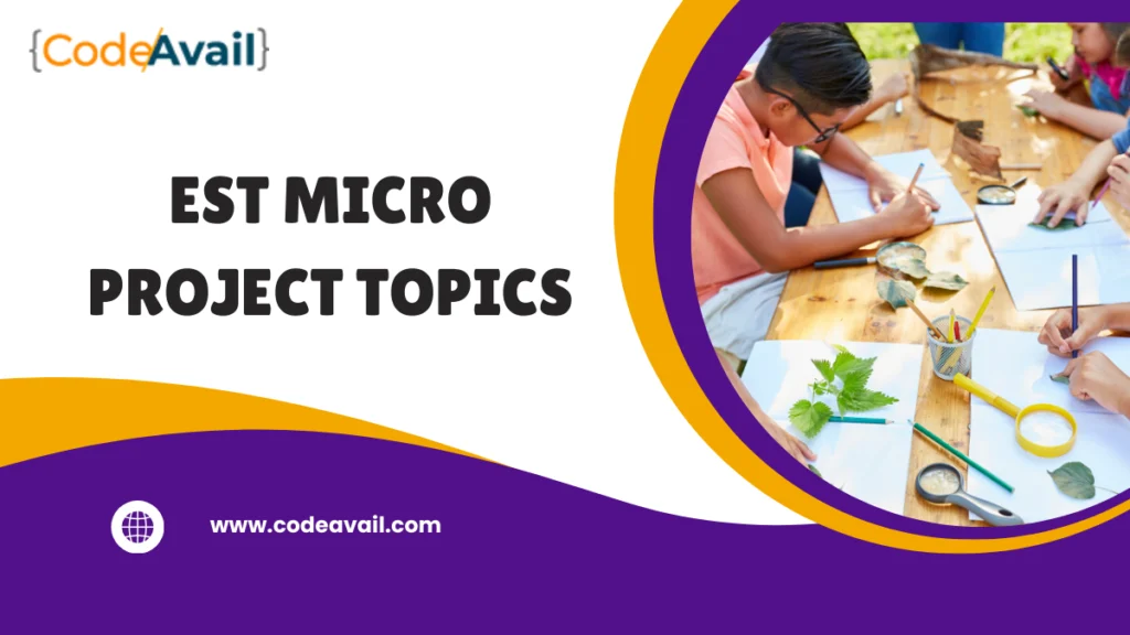 est micro project topics