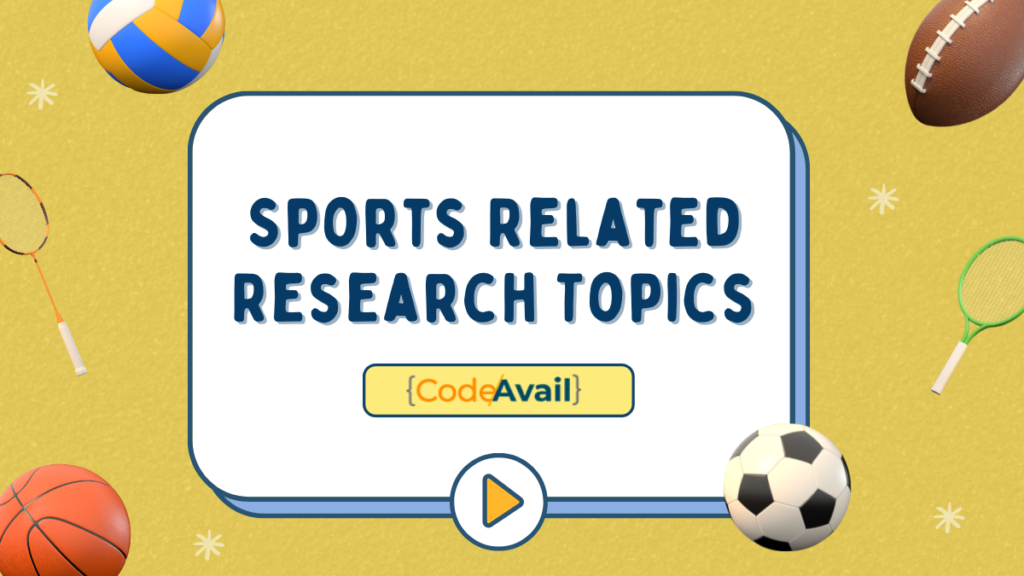 Sports Related Research Topics